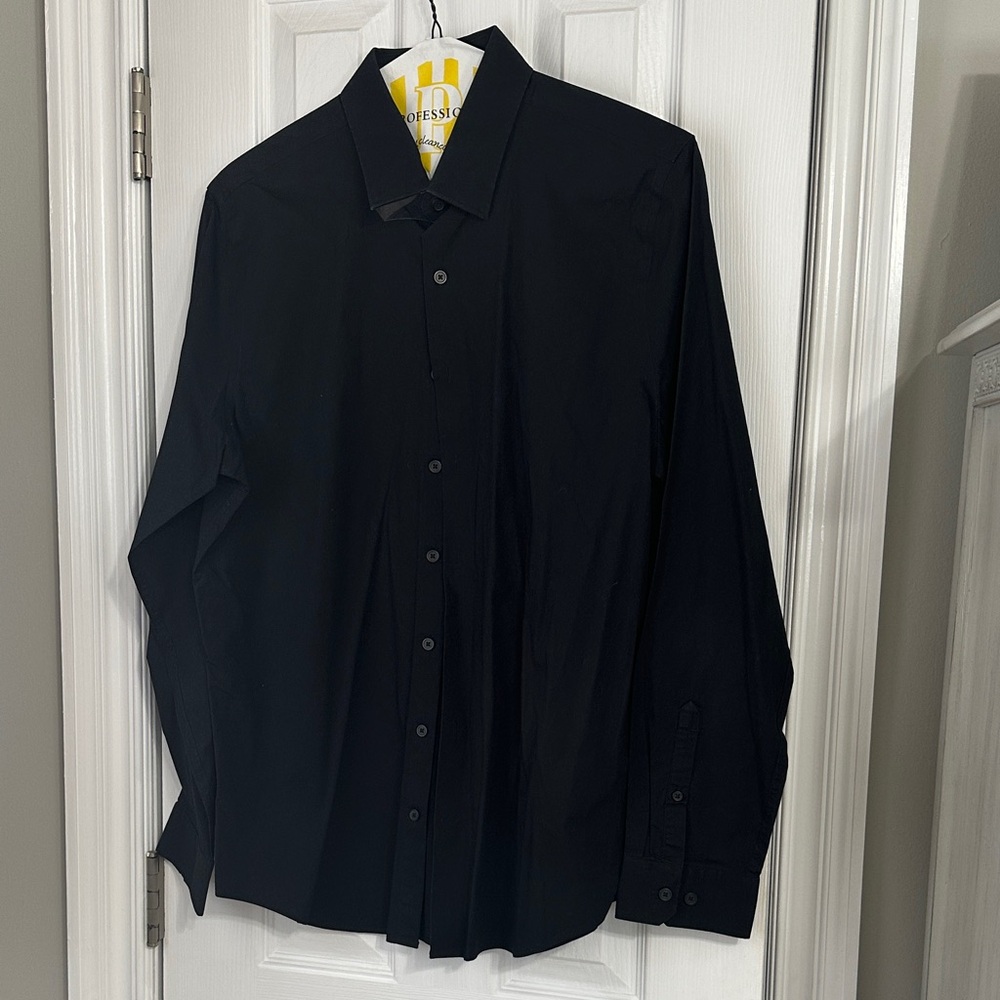 Express Classic Black Dress Shirt